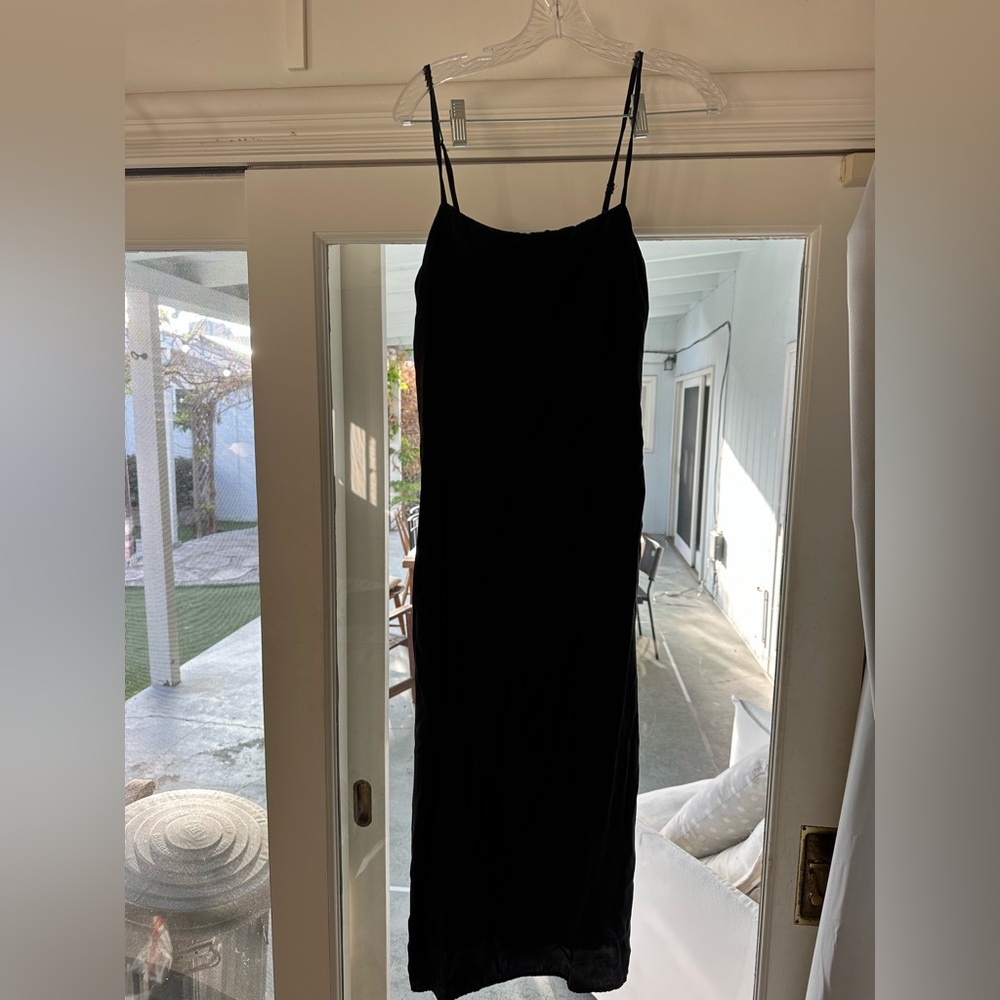 Black Zara midi dress (one of my FAVS)